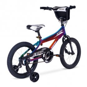 Hyper Bicycles 16" Jet Fuel BMX Bike for Kids Ages 4 to 8 Years Old, with Training Wheels