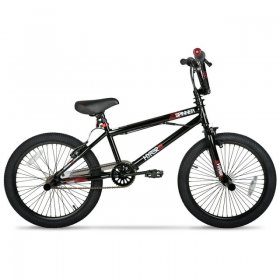 Hyper Bicycles 20" Boy's Spinner BMX Bike for Kids, Black, Recommended for Ages 8 to 13 Years Old